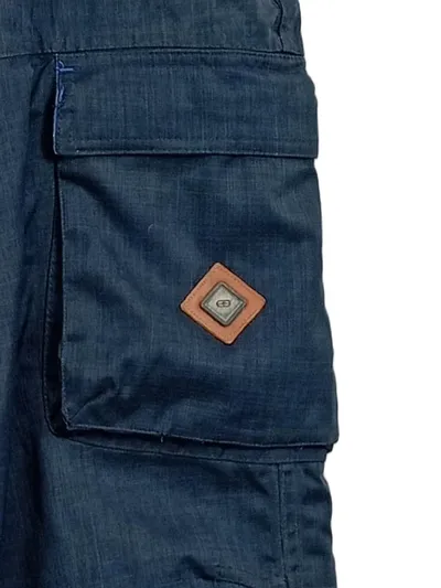 No Fear Skihose Herren Cargo Snowboardhose Blau Größe M Outdoor