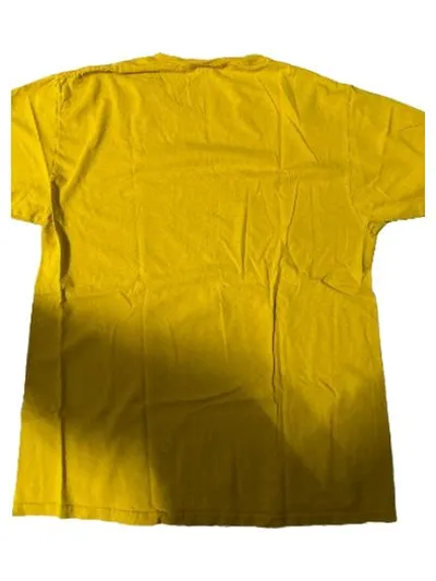 Fruit of the Loom Herren T-Shirt Florida Motiv Retro Gelb Gr. L