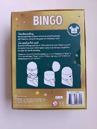 Bingo Spiel Set mit Ziehmaschine 100x Karten & Stiften Gesellschaftsspiel 2