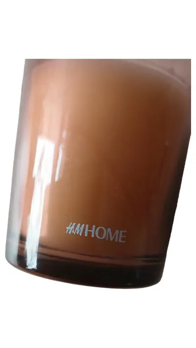H&M Home Duftkerze Sunlit Neroli Braun Glas 200ml Minimalistisch