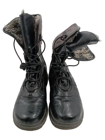 Tamaris Damen Schneestiefel Winterstiefel Gr. 39 Schwarz Outdoor Fell