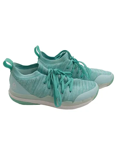 Reebok Damen Sportschuhe Turnschuhe Türkis Gr. 35.5 Strickobermaterial