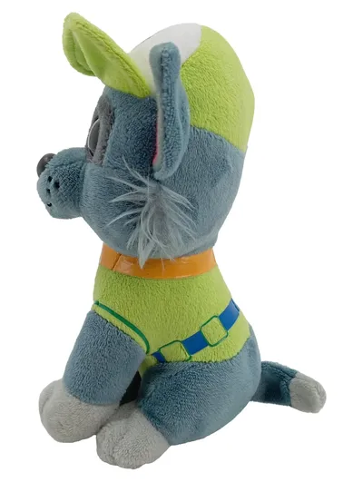 PAW Patrol Rocky Plüschfigur Kuscheltier 16cm Hund grün grau