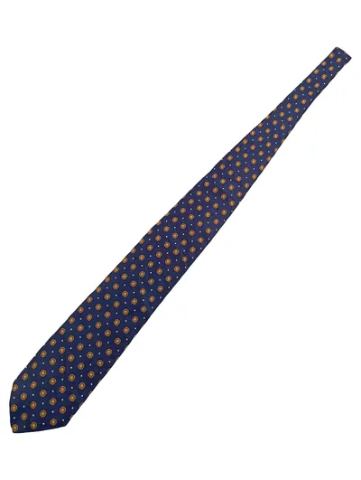 windsor. Krawatte Herren Blau Geometrisch Seide 9 cm Klassisch Business
