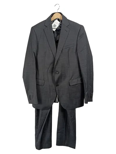 JOOP! Herren Anzug Sakko + Hose Grau Wolle Business Gr. 50/L