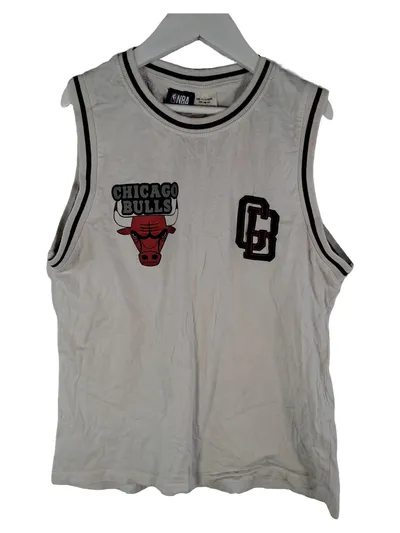 NBA Chicago Bulls Basketball Trikot Tanktop Kinder Gr. 146 Weiß