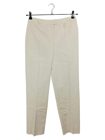 Piazza Sempione Damen Anzughose Gr. 36 Beige Klassisch Business