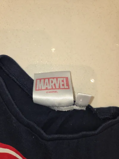 Marvel Captain America Kinder Langarmshirt Gr. 98 Blau The First Avenger