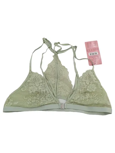 Hunkemöller Damen Bralette BH Spitze Grün Größe M Neu