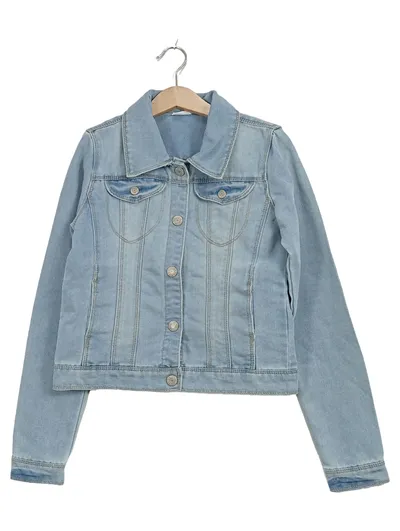 NAME IT Jeansjacke Kinder Gr. 146 Hellblau Denim Casual