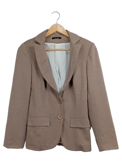 Figl Damen Blazer Gr. S/36 Beige Business Jacke Büro Elegant