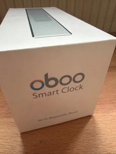Oboo Smart Clock Radiowecker WLAN Bluetooth Musik USB schwarz
