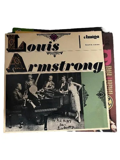 Louis Armstrong - Louis Armstrong Vinyl LP Amiga Jazz Schallplatte