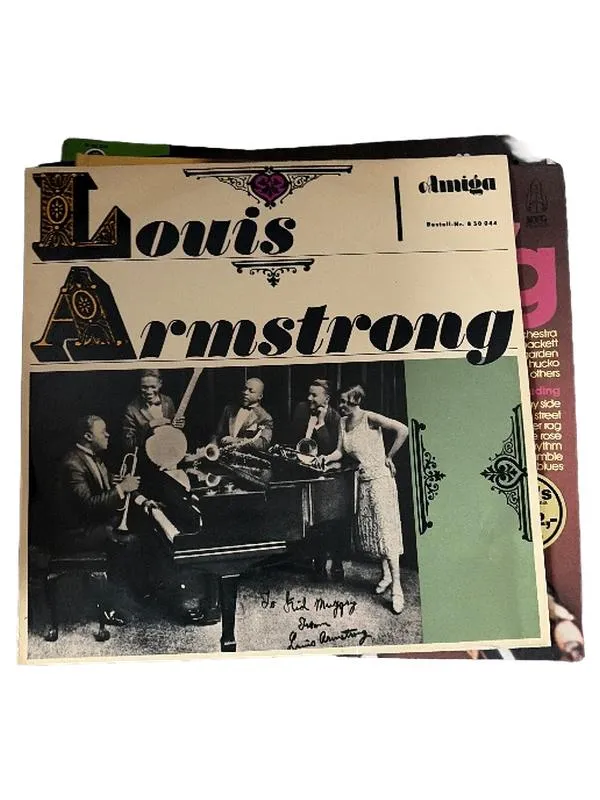 Louis Armstrong - Louis Armstrong Vinyl LP Amiga Jazz Schallplatte 1