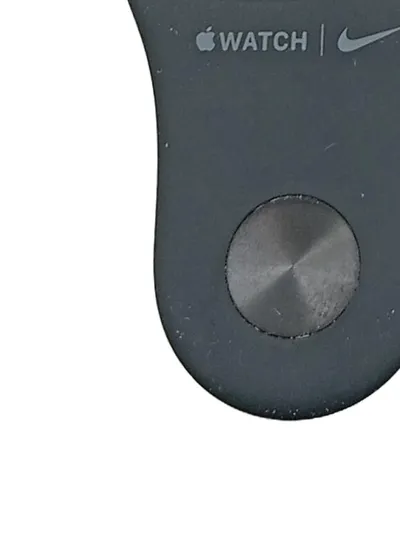 Nike Sportarmband Apple Watch Silikon Grau Lochmuster 38/40/41mm