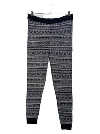 Esmara by Heidi Klum Damen Leggings Weihnachten Fair Isle Muster XL Blau 1