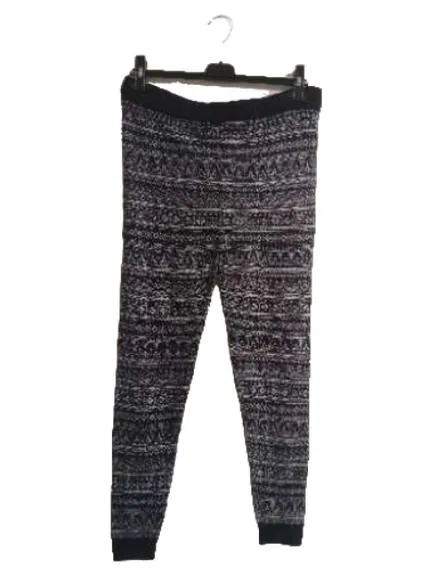 Esmara by Heidi Klum Damen Leggings Weihnachten Fair Isle Muster XL Blau 2