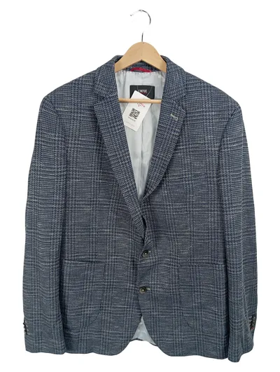 CINQUE Herren Sakko Blazer Gr. 54 XXL Blau Kariert Business