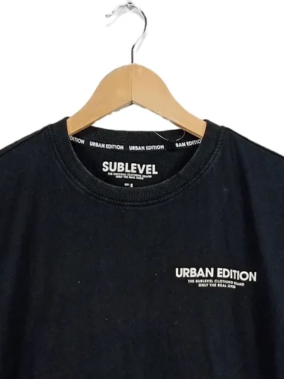 Sublevel Herren T-Shirt Urban Edition Schwarz Gr. S Streetwear