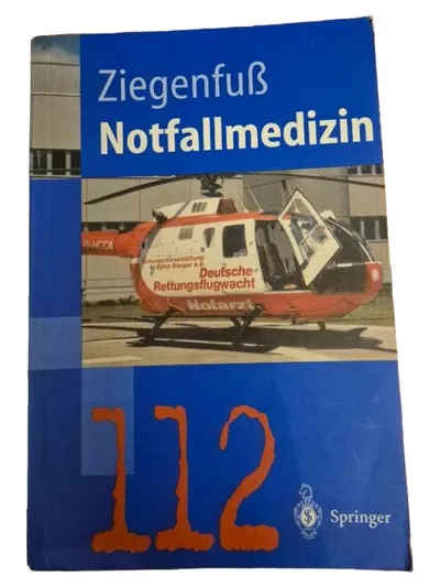 Ziegenfuß Notfallmedizin Springer Fachbuch Notarzt Rettungsmedizin 112