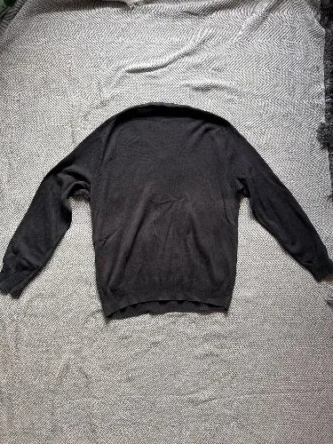 Polo Ralph Lauren Herren V-Ausschnitt Pullover Pima Cotton Gr. M Schwarz