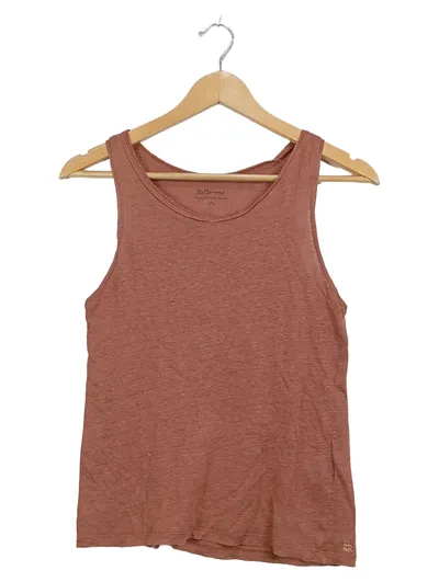 Bellerose Mädchen Tanktop Top Rosa Leinen Gr. 152
