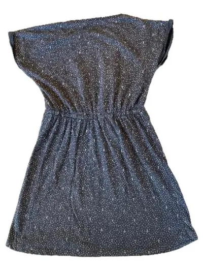 YIGGA Mädchen Sommerkleid Gr. 158/164 Anker Muster Grau Maritime