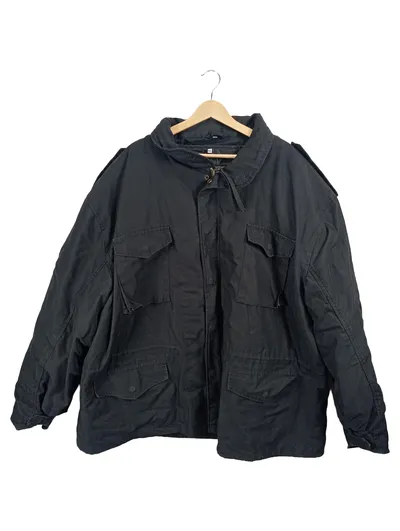 Brandit M65 Field Jacket Herren Outdoorjacke Schwarz Gr. XL Vintage
