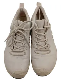 ECCO Damen Sneaker Low Leder Beige Größe 36 Minimalistisch 2