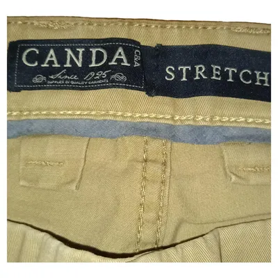 Canda C&A Herren Chino Stretch Stoffhose Beige Gr. 40/32 W40 3XL