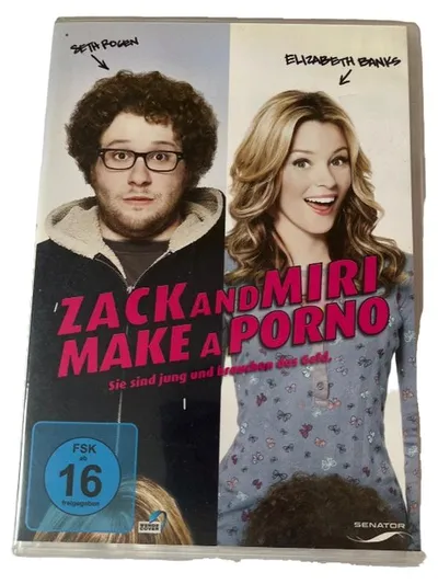 Zack and Miri Make a Porno DVD Seth Rogen Elizabeth Banks Romcom Komödie
