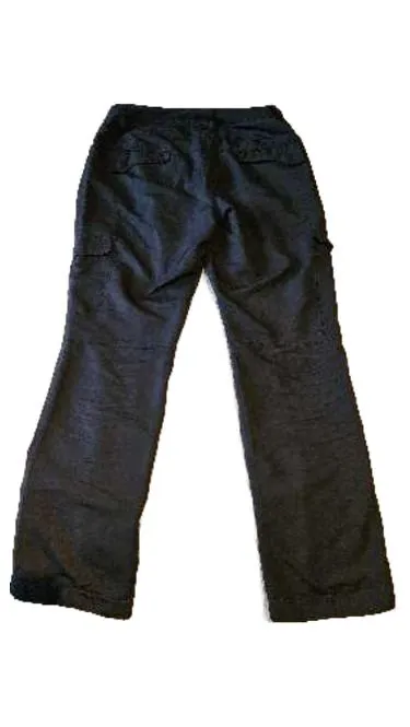 bonprix collection Damen Cargohose Gr. 38 Grau Outdoor Polyester
