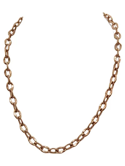 Purelei Halskette Damen Gold Gliederkette Rosegold 42cm Metall