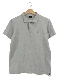 Diesel Herren Poloshirt Grau Größe M Kurzarm Casual 1