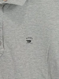 Diesel Herren Poloshirt Grau Größe M Kurzarm Casual 2