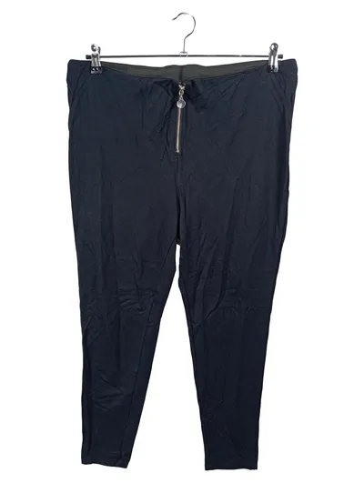 Pageone Damen Hose Schwarz XXL Reißverschluss Casual Slim Fit