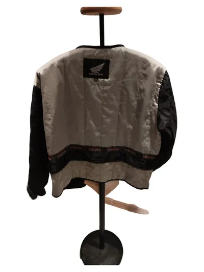 Honda Herren Steppjacke Gr. 54/XXL Grau Schwarz Motorrad Retro Liner