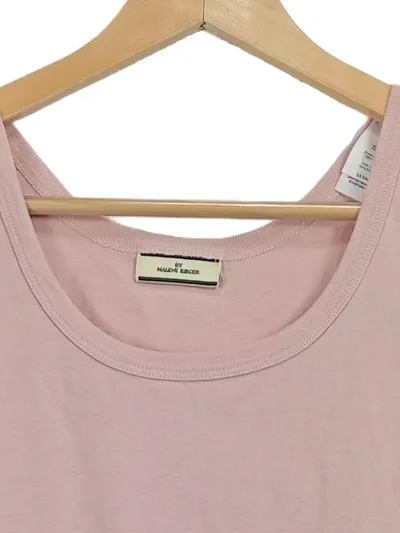 By Malene Birger Damen Tanktop Unterhemd Gr. S Rosa Basic Baumwolle