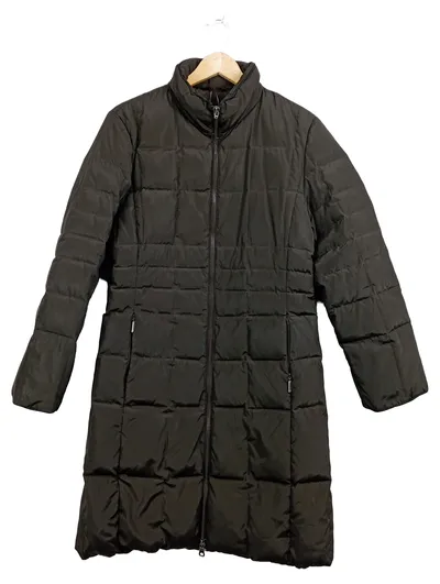 Gil Bret Damen Steppmantel Gr. 36 Oliv Langmantel Wintermantel