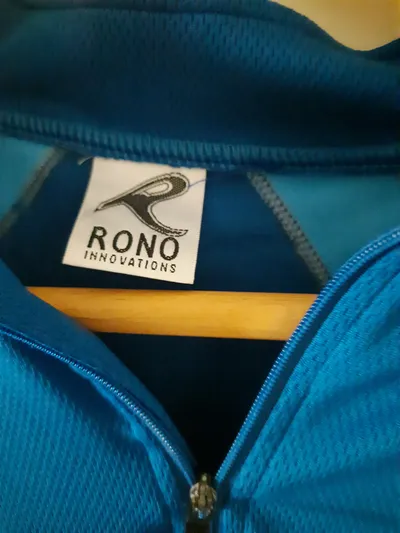 RONO Innovations Herren Sport Shirt Kurzarm Blau Gr. XL Laufshirt