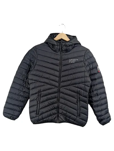 Scandinavian Explorer Steppjacke Damen Gr. S Schwarz Outdoor Kapuze
