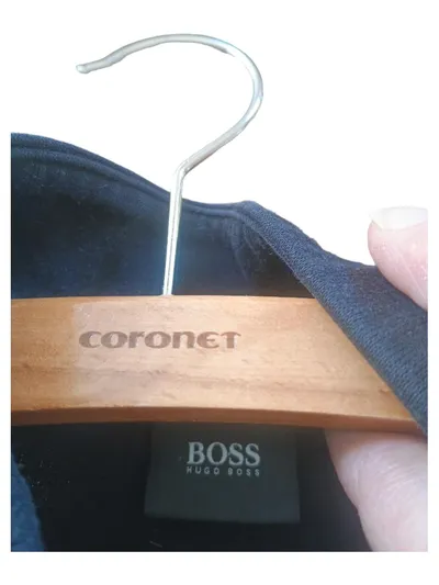 BOSS Hugo Boss Herren Pullover Half-Zip Sweatshirt Schwarz Gr. M