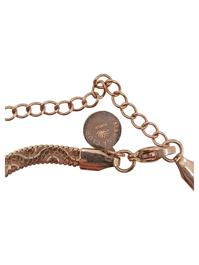 Purelei Mahina Club Damen Armband Rosegold Schlangenkette 20cm