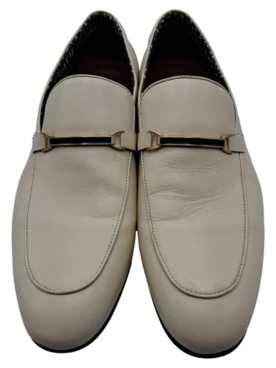 ALDO Herren Loafer Slipper Leder Beige Gr. 55 Business