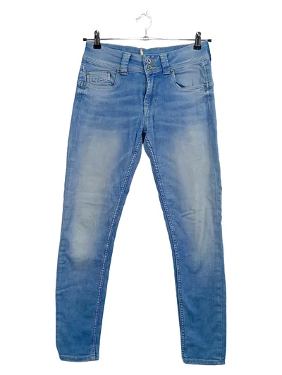 Pepe Jeans London Damen Slim Fit Jeans Hose Blau Größe M W29 38