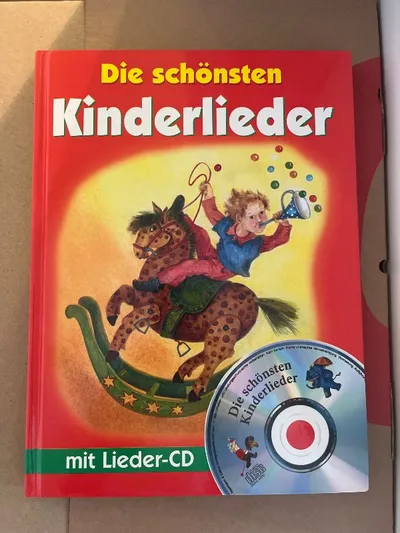 Die schönsten Kinderlieder Buch mit CD Kindermusik Mitsingen Vorlesen Geschenk