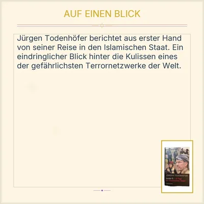 Inside IS - 10 Tage im Islamischen Staat Jürgen Todenhöfer C. Bertelsmann