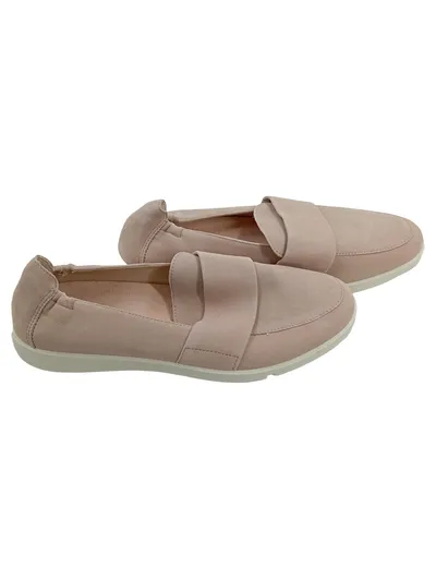Legero Damen Loafer Slipper Gr. 40 Rosa Wildleder Slip-On Komfort