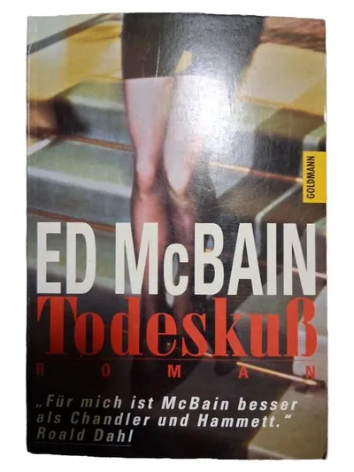 Ed McBain Todeskuß Roman Kriminalroman Goldmann Taschenbuch