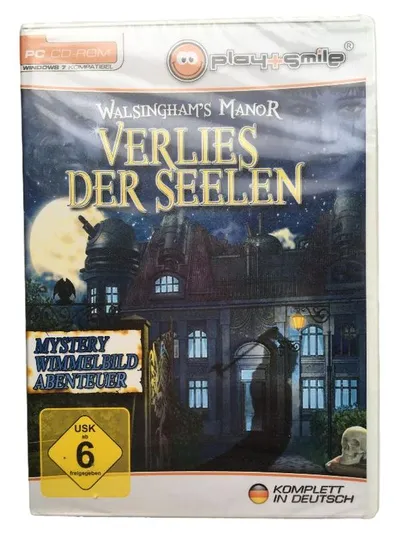 Walsingham's Manor Verlies der Seelen PC CD-ROM Wimmelbild Abenteuer play+smile